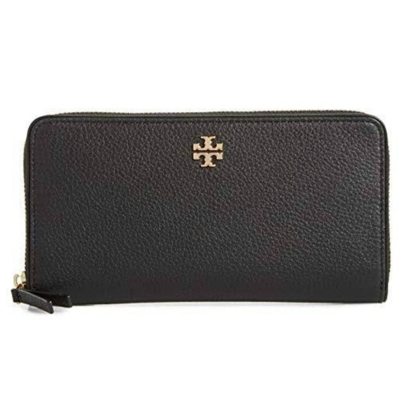 Tory Burch Handbags - Tory Burch Marsden Leather Zip Around Wallet